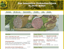 Tablet Screenshot of bauernmarkt.netzwerkagrarbuero.de
